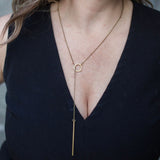 Small brass lariat