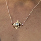 Solar orb necklace