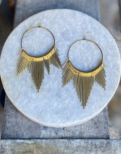 Big Fringe hoops